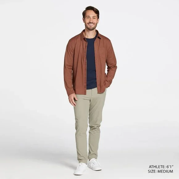 VRST Men's Long Sleeve Button Down Shirt - Picture 2 of 4